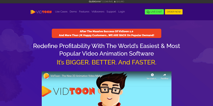 site do VidToon
