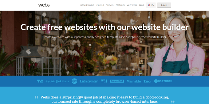 site do Webs